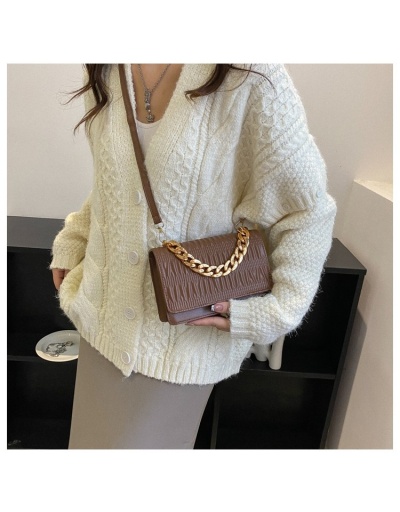 Replica Fashionable Brown Chain Cross Body Shoulder Bags #801252 $17.55 USD for Wholesale