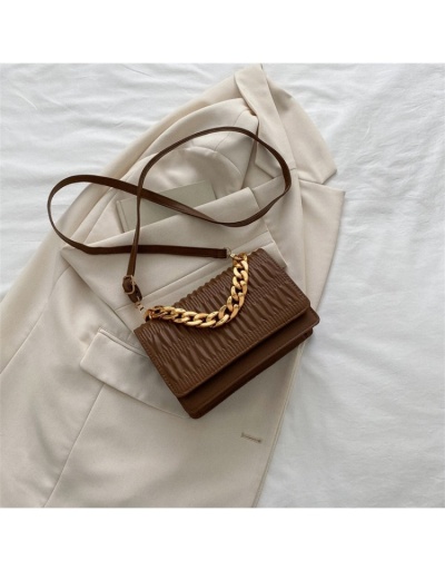 Replica Fashionable Brown Chain Cross Body Shoulder Bags #801252 $17.55 USD for Wholesale