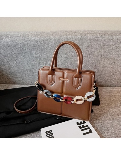 Replica  2022 PU Pure Color Chain Shoulder Bags #801255 $61.21 USD for Wholesale