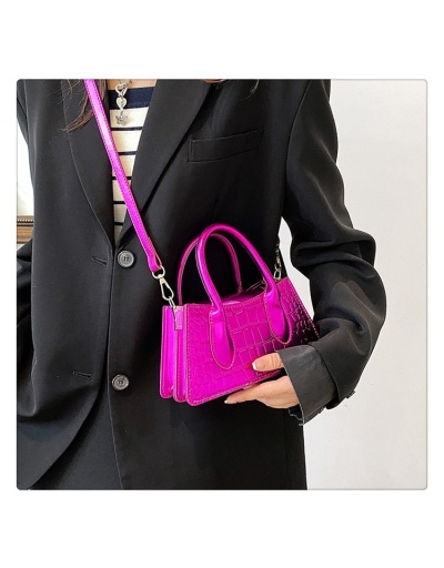 Replica  2022 New Pure Color PU Versatile Bag #801262 $30.58 USD for Wholesale