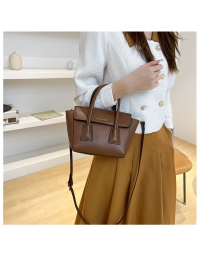 Replica  2022 Fashion PU Pure Color Messenger Bag #801266 $36.43 USD for Wholesale