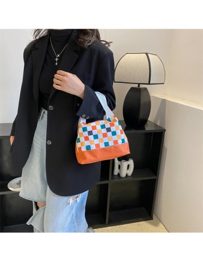 Replica  Simple Fashion Plaid Women's Handbag #801275 $18.23 USD for Wholesale