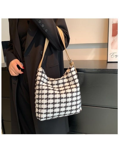 Replica  Fashion Commuter Plaid Large Capacity Tote Bag #801280 $20.00 USD for Wholesale