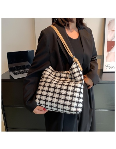 Replica  Fashion Commuter Plaid Large Capacity Tote Bag #801280 $20.00 USD for Wholesale