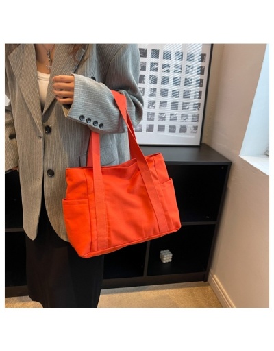 Replica  Canvas Casual Women's Large Capacity Tote Bag #801282 $18.90 USD for Wholesale