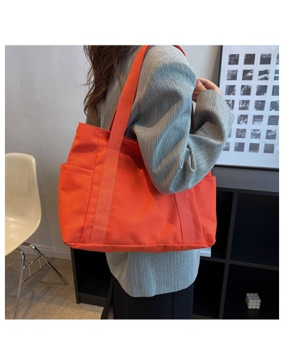 Replica  Canvas Casual Women's Large Capacity Tote Bag #801282 $18.90 USD for Wholesale