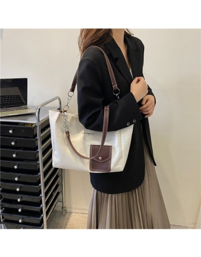 Replica  2022 Contrast Color Women's Tote Bag #801283 $18.75 USD for Wholesale