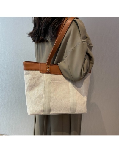 Replica  Contrast Color Large Capacity Women's Tote Bag #801290 $45.23 USD for Wholesale