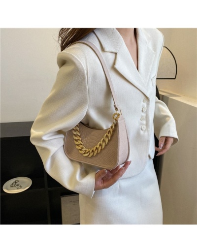 Replica  2022 New PU Pure Color Causal Underarm Bag #801300 $18.20 USD for Wholesale