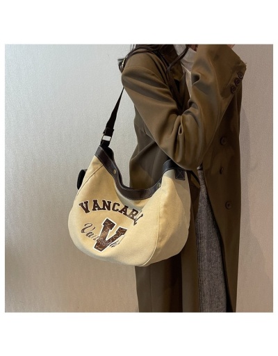 Replica Canvas Printed Casual Tote Bags For School #801304 $42.53 USD for Wholesale