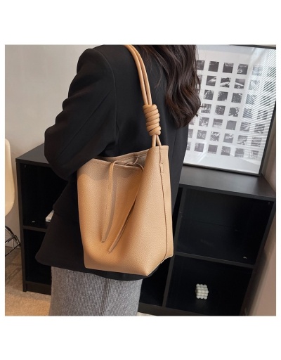 Replica  2022 PU Pure Color Large Capacity Women's Bags #801309 $38.50 USD for Wholesale