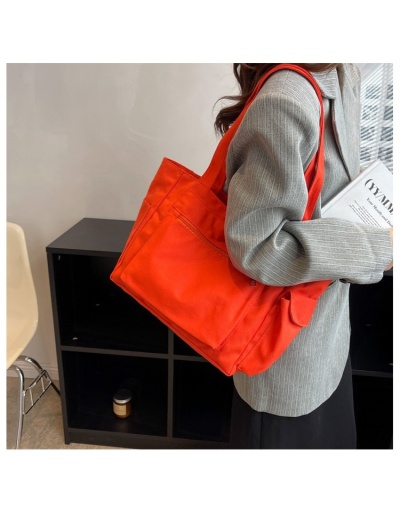 Replica Canvas Solid Pockets Versatile Tote Bags #801313 $19.96 USD for Wholesale