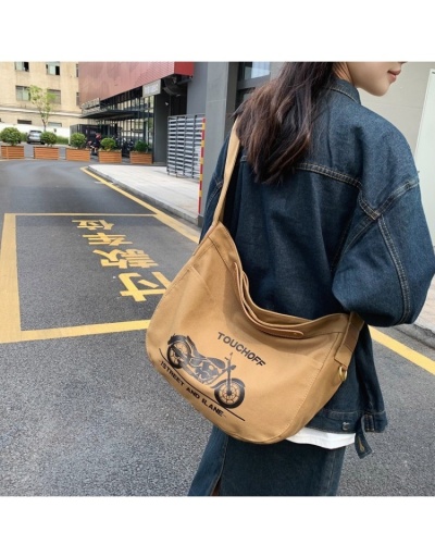 Printed Travel Canvas Unisex Shoulder Tote Bags #801335 $38.35 USD, Wholesale Fashion Handbags