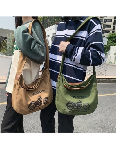 Replica Printed Travel Canvas Unisex Shoulder Tote Bags #801335 $38.35 USD for Wholesale