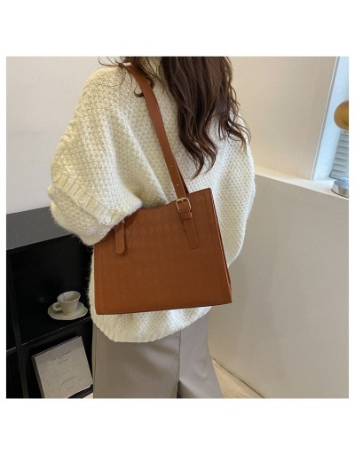 Replica Rhombus White Shoulder Tote Bags For Ladies #801339 $26.25 USD for Wholesale