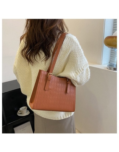 Replica Rhombus White Shoulder Tote Bags For Ladies #801339 $26.25 USD for Wholesale