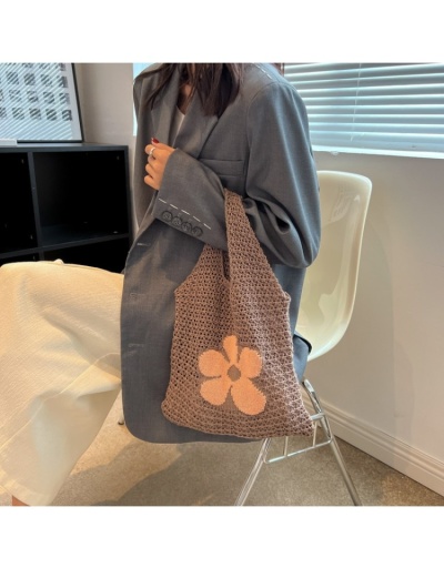 Replica  Casual Plush Weave Flower Women's Bag #801344 $31.05 USD for Wholesale