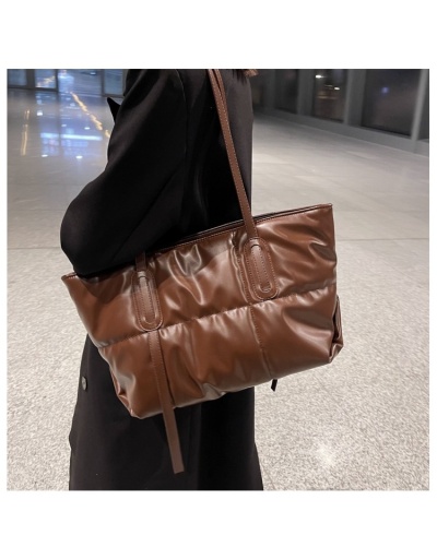 Replica  PU Pure Color Large Capacity Women's Bag #801347 $30.03 USD for Wholesale