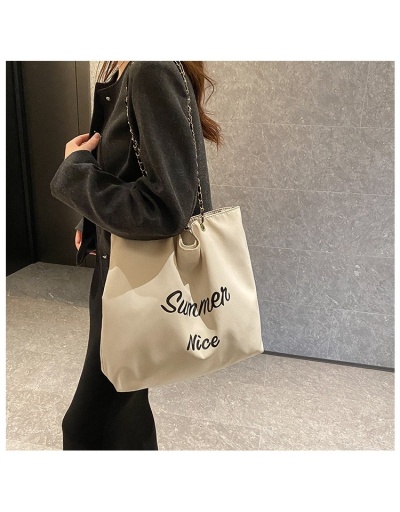 Replica  Canvas Letter Large Capacity Female Tote Bag #801350 $18.85 USD for Wholesale