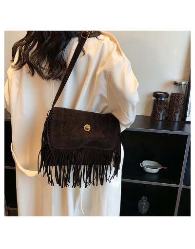 Replica Y2K Style Retro Tassel Shoulder Tote Bags #801355 $37.80 USD for Wholesale