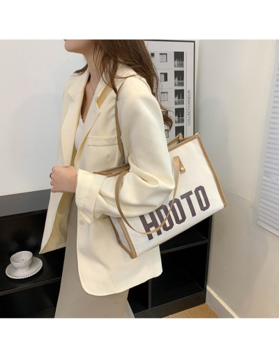 Replica  Fashion Letter Printing Canvas Tote Bag #801368 $21.70 USD for Wholesale