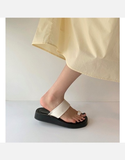 Replica Casual Contrast Color Indoor Slide Slippers  #801373 $37.75 USD for Wholesale