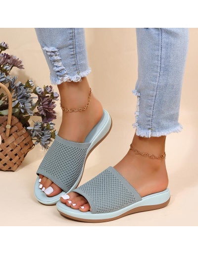 Home Wear Mesh Summer Slide Slippers #801429 $38.67 USD, Wholesale Fashion Slippers