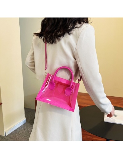 Replica New  PVC Transparent Jelly One Shoulder Bag #801466 $10.40 USD for Wholesale