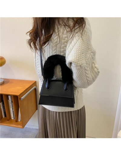 Replica Stylish Black Shoulder Bag Handbag #801469 $22.28 USD for Wholesale