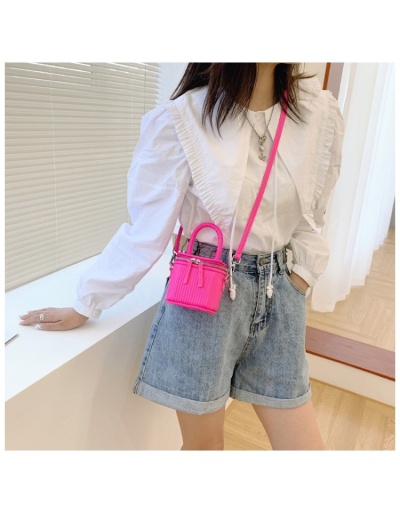 Replica  PU Pure Color Bucket Bag For Women #801472 $29.70 USD for Wholesale