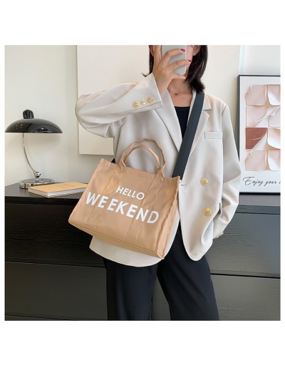 Replica  Oxford  Letter Printed Versatile Tote Bags #801475 $26.33 USD for Wholesale