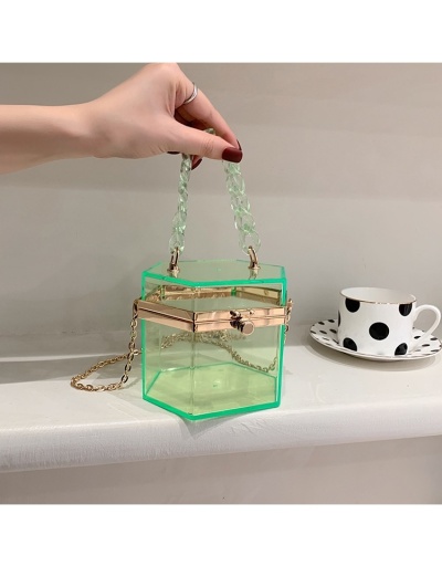 Replica 2022 Popular Acrylic Transparent Shoulder Bag #801479 $34.86 USD for Wholesale