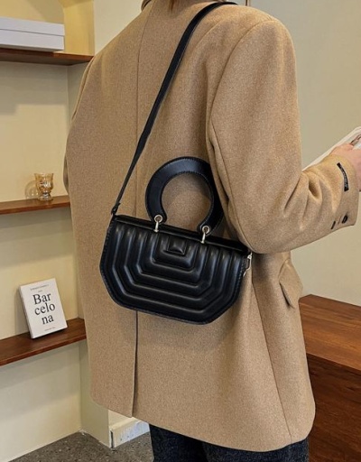 Replica Chic Black Designer Black Shoulder Bag Ladies Handbags #801483 $31.16 USD for Wholesale