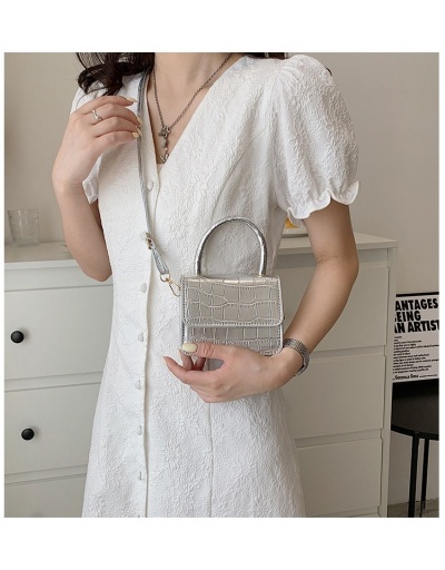 Stone Pattern Solid Shoulder Bags For Women #801492 $14.30 USD, Wholesale Fashion Satchels