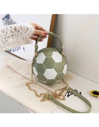 Creative Cute Football Chain Shoulder Bags #801493 $22.10 USD, Wholesale Fashion Satchels