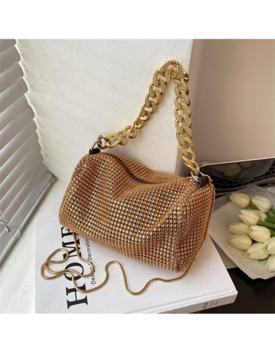 Fashion Rhinestone Chain Shoulder Bags #801500 $15.20 USD, Wholesale Fashion Satchels