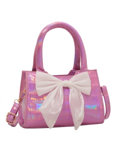 Replica  New Stone Pattern Bow Shoulder Bags #801508 $17.20 USD for Wholesale