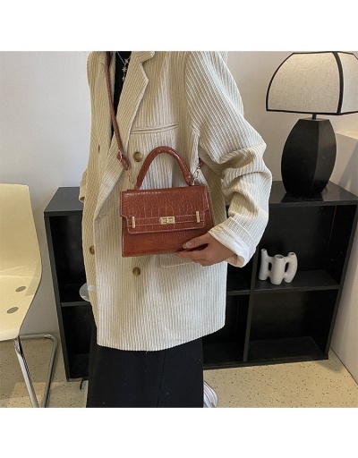 Replica  Texture Crocodile Print Women's Commuter Casual Bags #801526 $22.10 USD for Wholesale