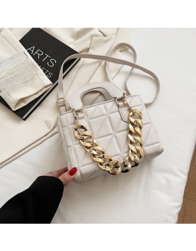  Pure Color PU Chain Female Shoulder Bags #801529 $30.80 USD, Wholesale Fashion Satchels