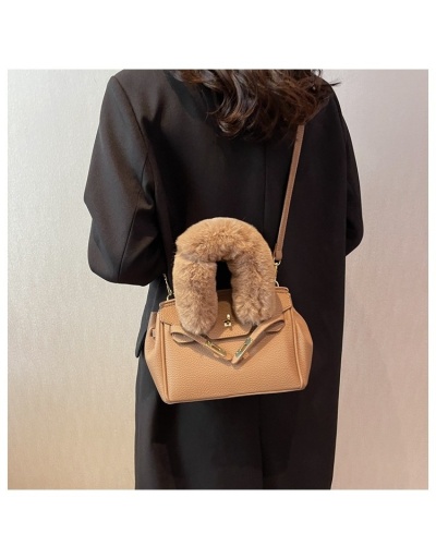 Replica  Stylish Pure Color Korean Cross-body Ladies Bags #801552 $47.35 USD for Wholesale