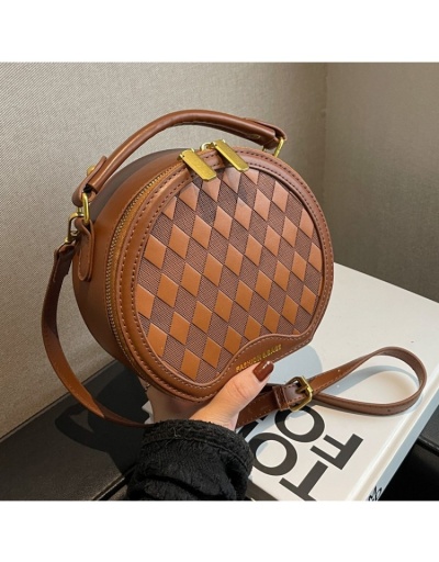 Replica  Fashion Texture Rhombus Lattice Cross-body Satchels #801555 $33.75 USD for Wholesale