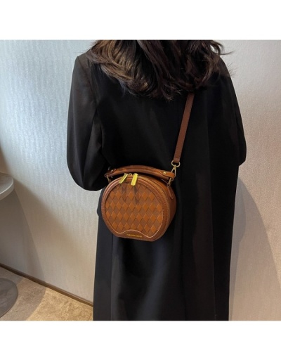 Replica  Fashion Texture Rhombus Lattice Cross-body Satchels #801555 $33.75 USD for Wholesale