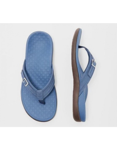 Replica  Casual Round Toe Flat Home Flip Flop Slippers #801586 $25.20 USD for Wholesale