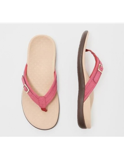 Replica  Casual Round Toe Flat Home Flip Flop Slippers #801586 $25.20 USD for Wholesale