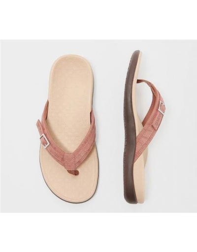 Replica  Casual Round Toe Flat Home Flip Flop Slippers #801586 $25.20 USD for Wholesale