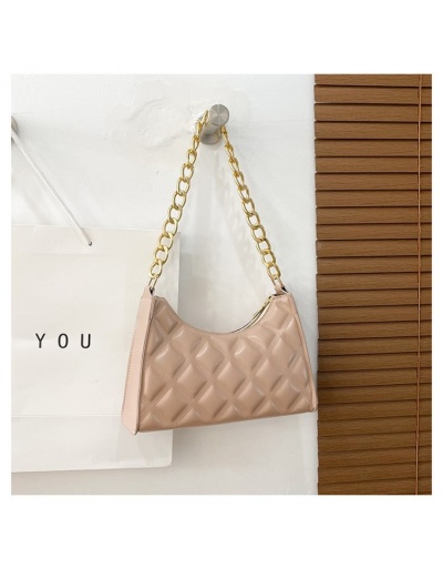 Replica  Spring Retro Rhombus Lattice Solid Handbags #801591 $12.77 USD for Wholesale