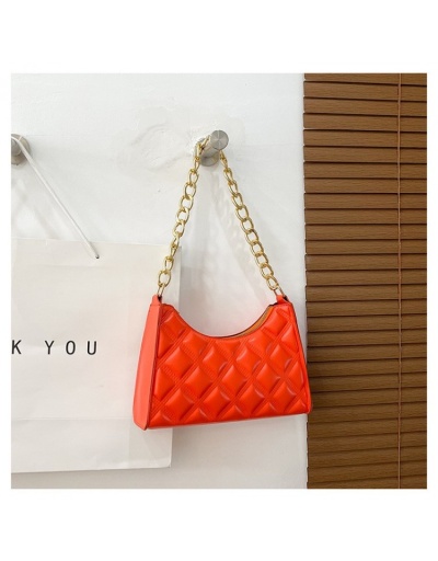 Replica  Spring Retro Rhombus Lattice Solid Handbags #801591 $12.77 USD for Wholesale