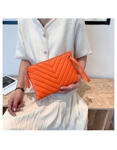 Replica  Summer Simple PU Pure Color Clutch Bag #801594 $11.88 USD for Wholesale