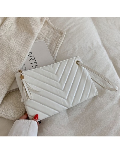 Replica  Summer Simple PU Pure Color Clutch Bag #801594 $11.88 USD for Wholesale