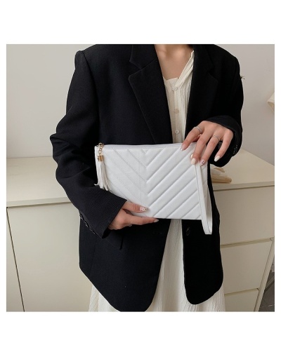 Replica  Summer Simple PU Pure Color Clutch Bag #801594 $11.88 USD for Wholesale